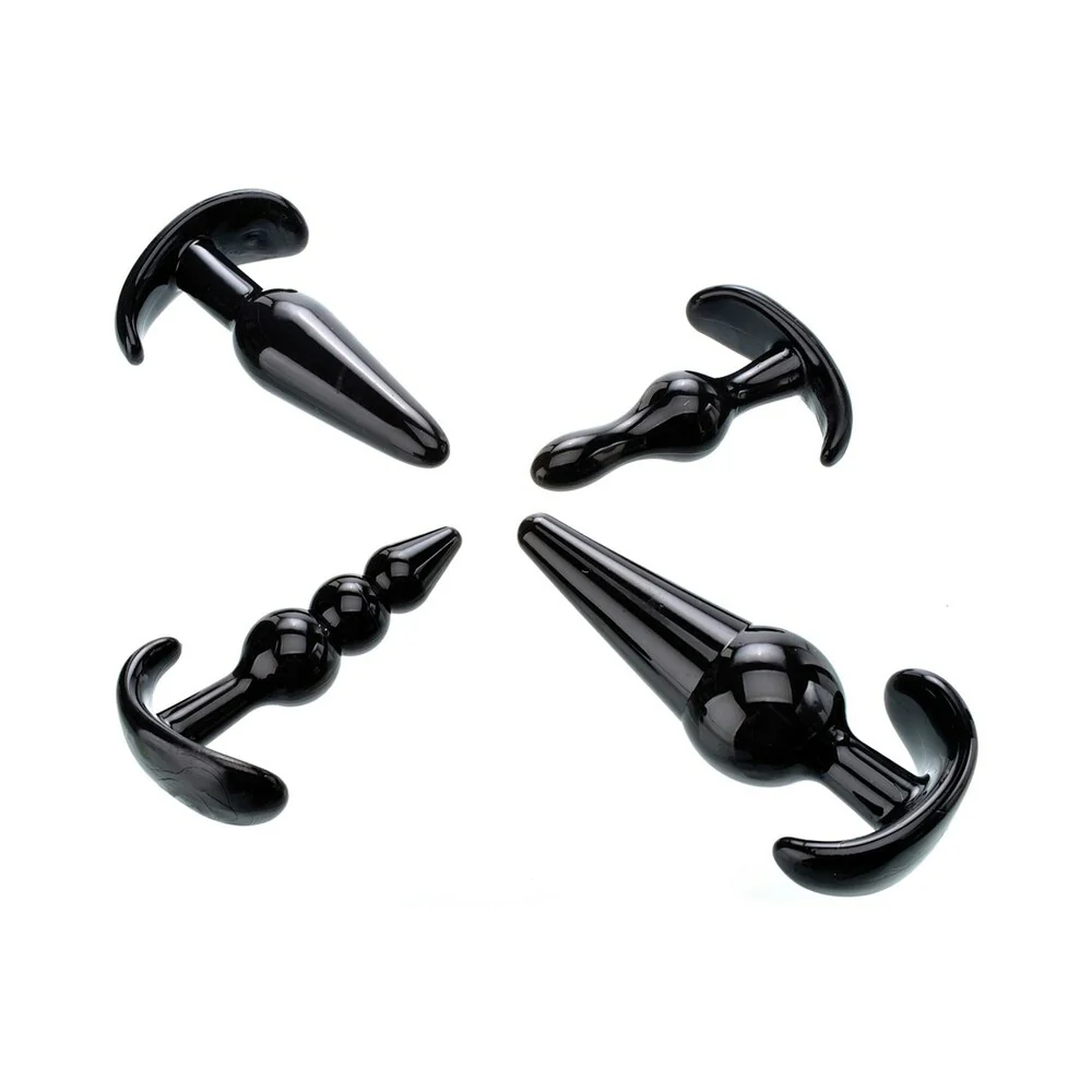 Adam & Eve 4-Piece Anal Plug Kit (Bag) - Image 3