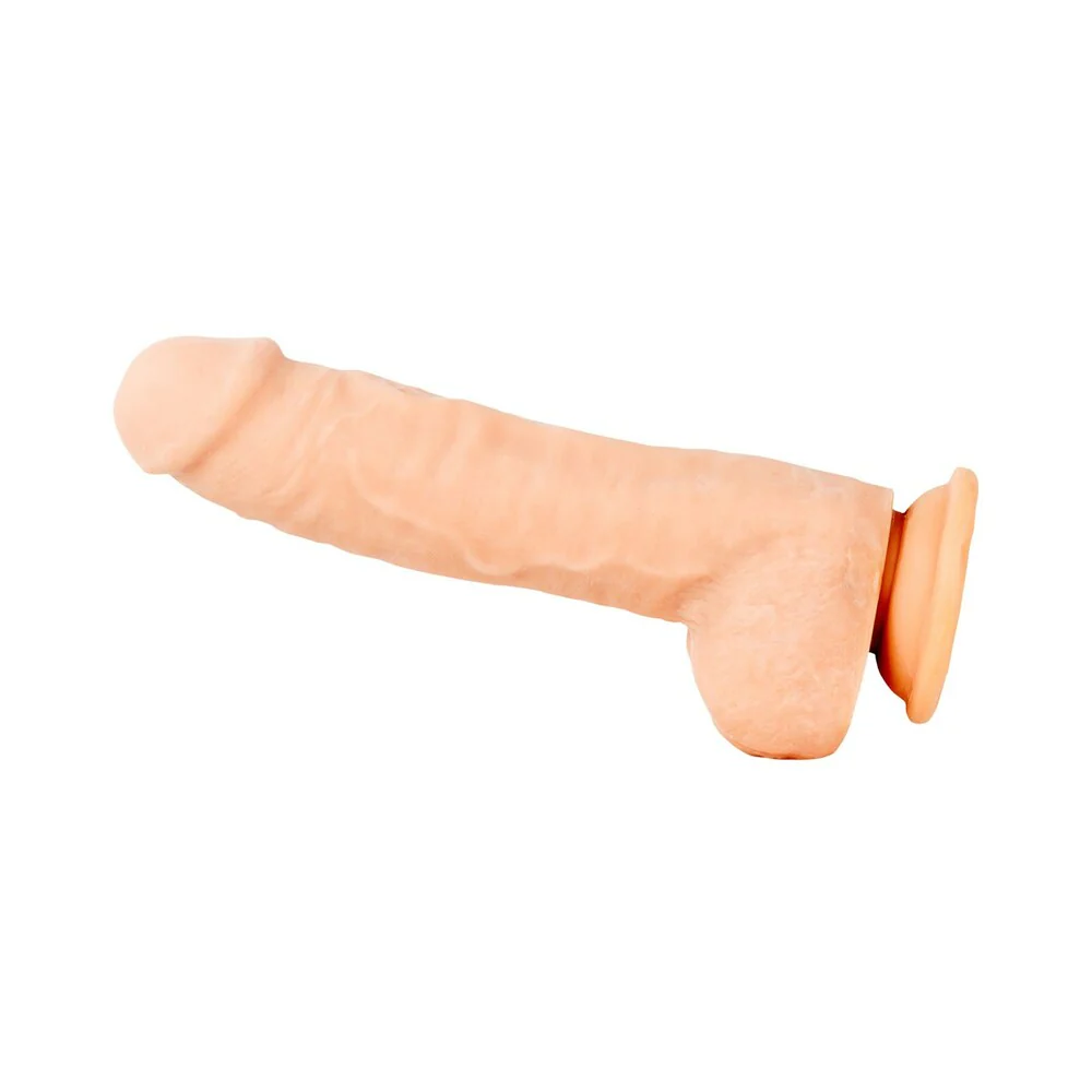 Adam & Eve Adam's Colossal 12 in. Dildo Beige - Image 5