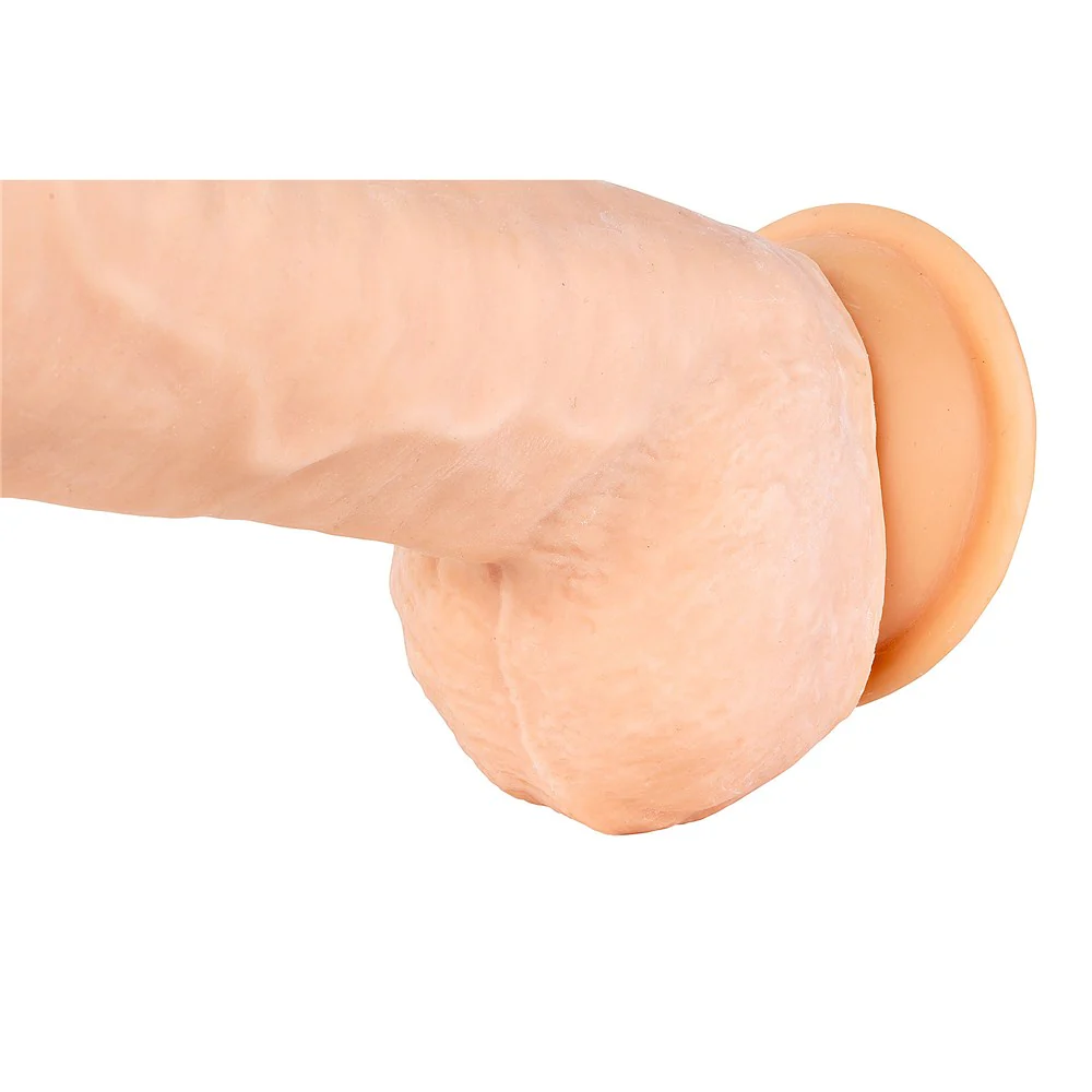 Adam & Eve Adam's Colossal 12 in. Dildo Beige - Image 8