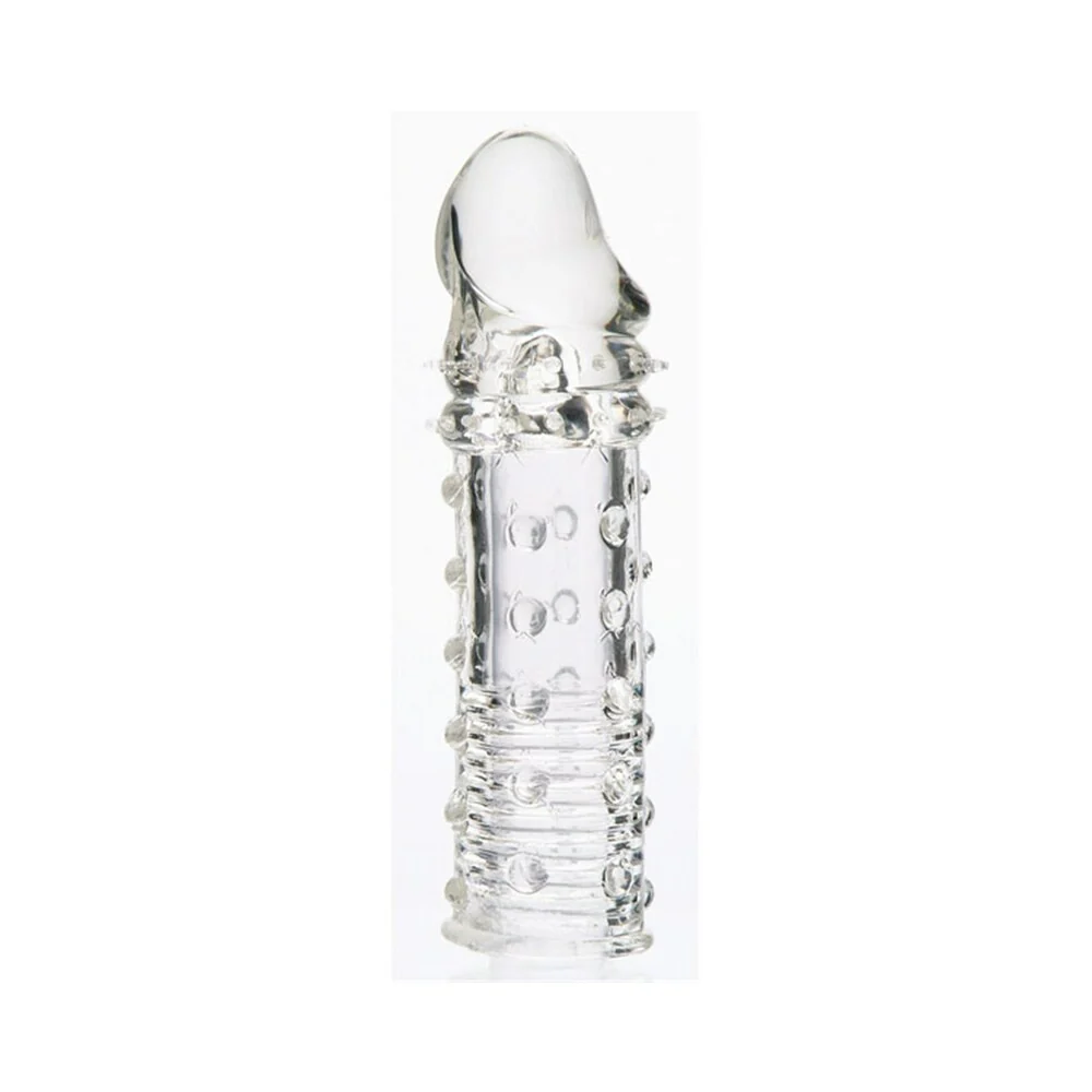 Adam & Eve Adam's Extension 2 in. Penis Extender Clear - Image 2