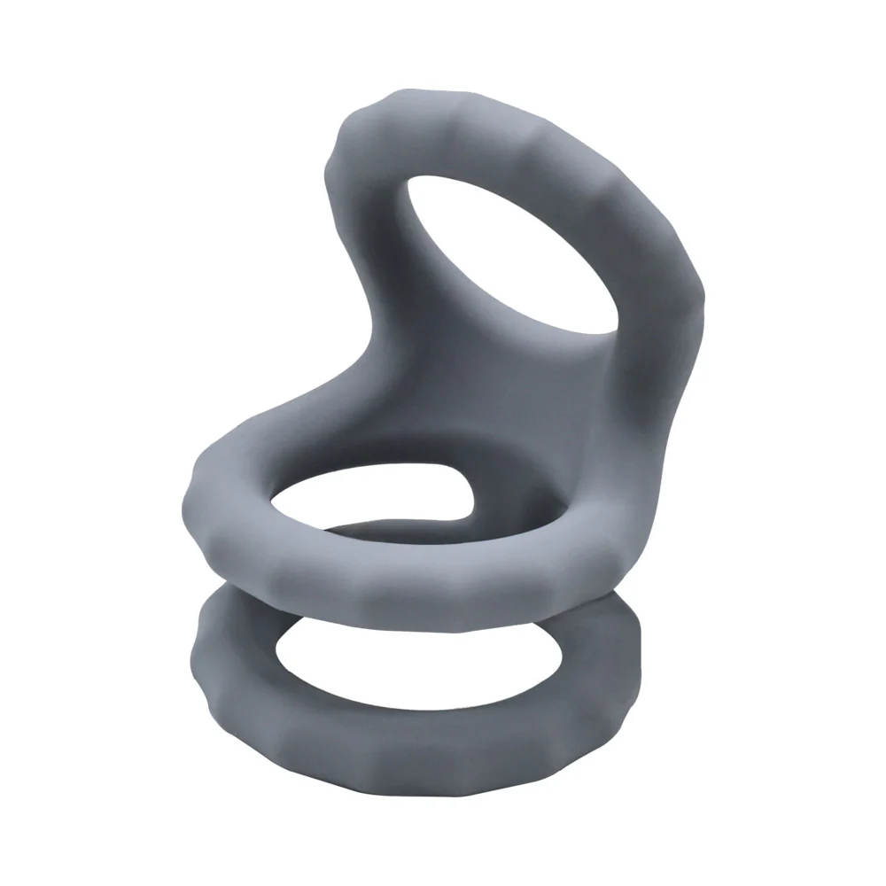 Adam & Eve Adam's Ridged Triple Cage (Bag Packaging) - Image 2