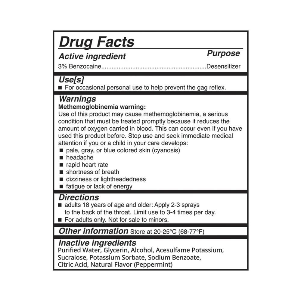 Adam & Eve Deep Throat Desensitizing Spray - Image 3