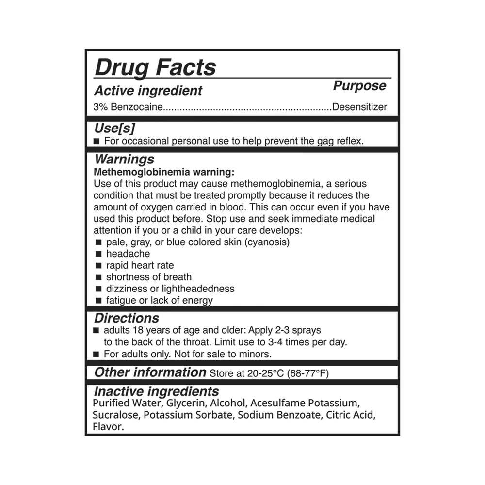 Adam & Eve Deep Throat Desensitizing Spray - Image 3