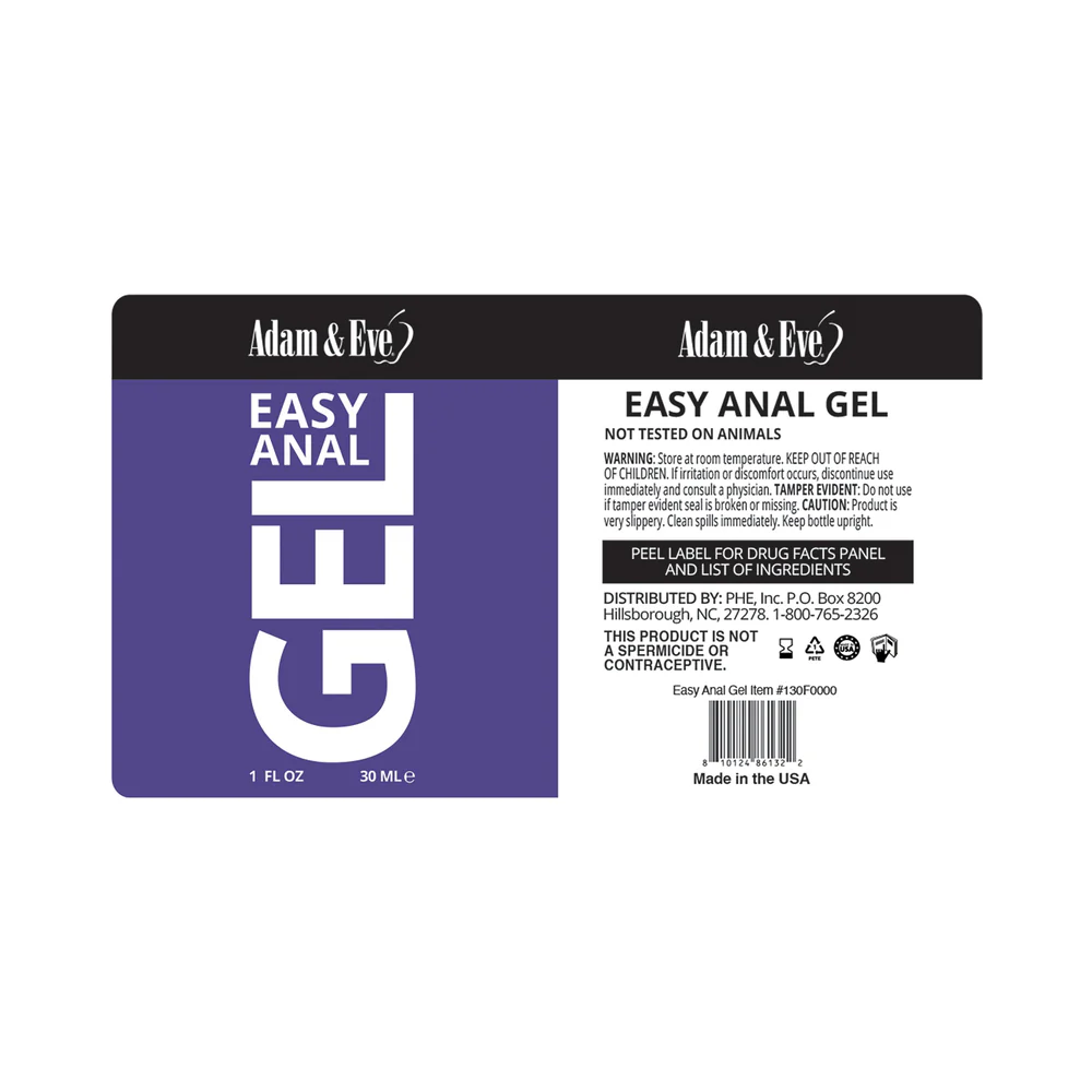 Adam & Eve Easy Anal Gel - Image 2