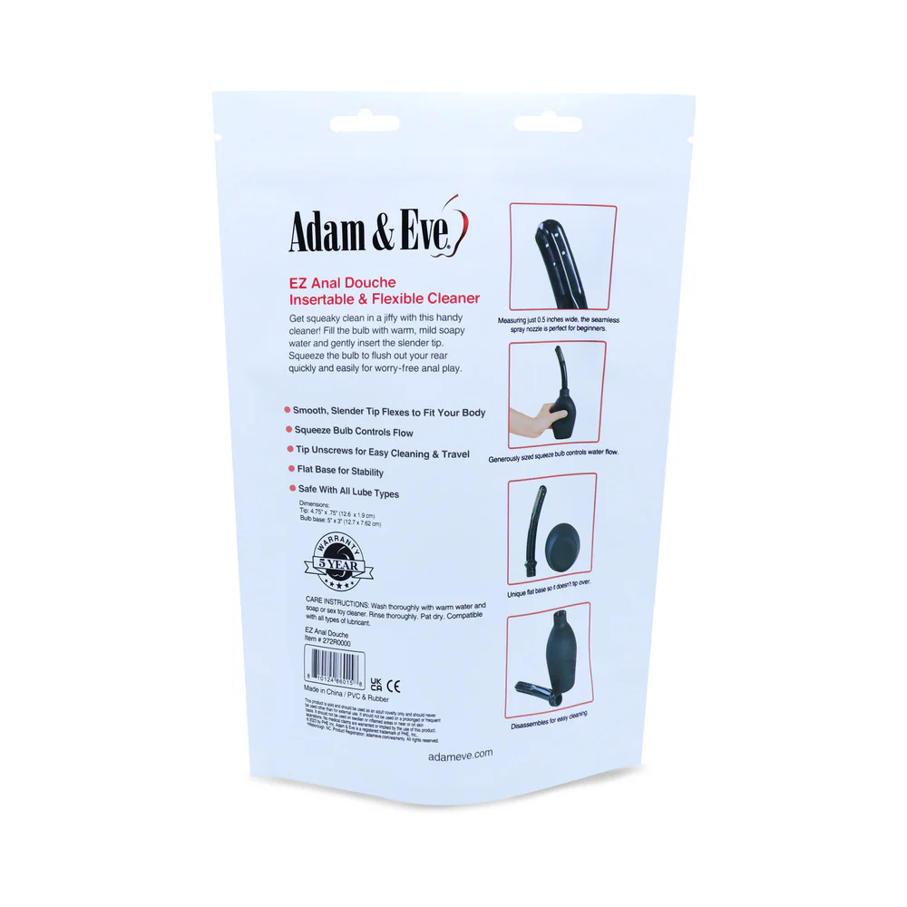 Adam & Eve EZ Anal Douche (Bag Packaging) - Image 4