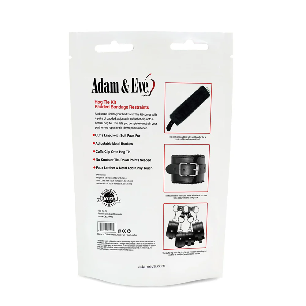 Adam & Eve Hog Tie Kit (Bag Packaging) - Image 8