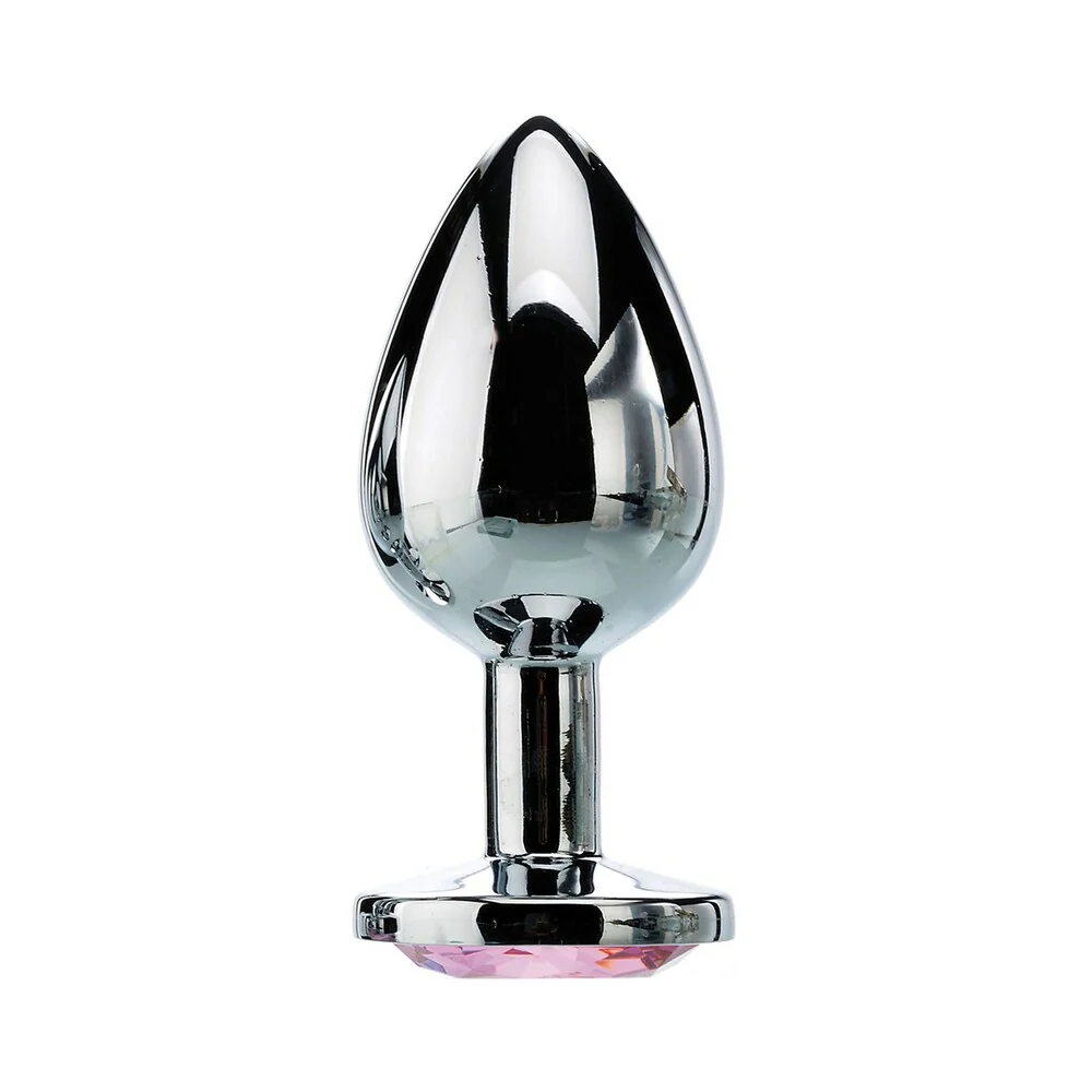 Adam & Eve Pink Gem Anal Plug Large - Image 2