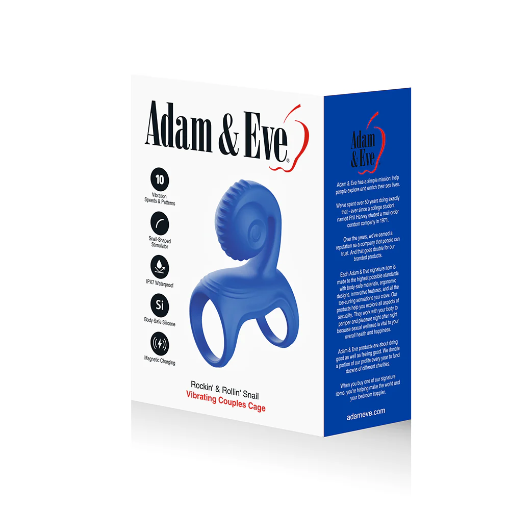 Adam & Eve Vibrating Couples Cage - Image 9