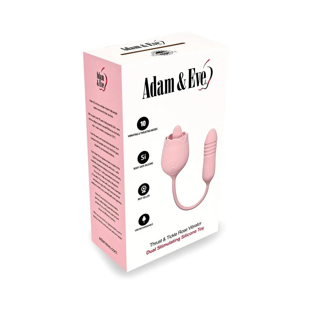 Adam & Eve Thrust & Tickle Rose - Image 7