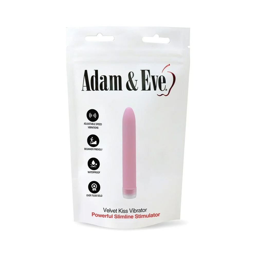Adam & Eve Velvet Kiss Vibrator (Bag Packaging) - Image 4