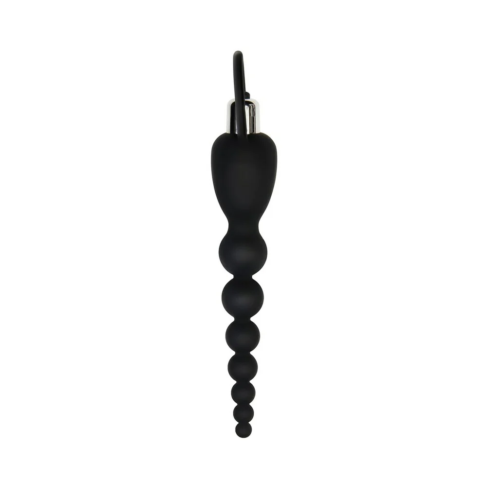 Adam & Eve Vibrating Silicone Anal Beads (Bag Packaging) - Image 3