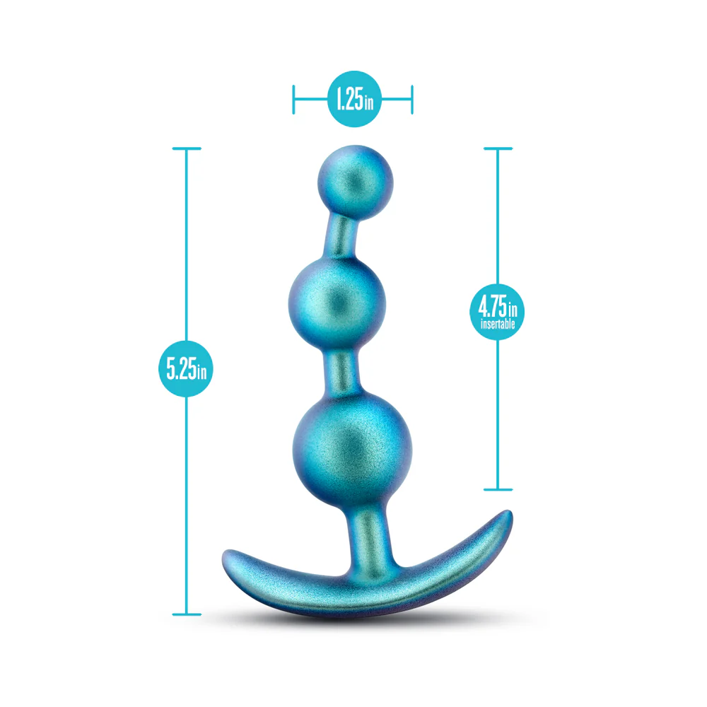 Anal Adventures Matrix Gamma Plug Neptune Teal - Image 5