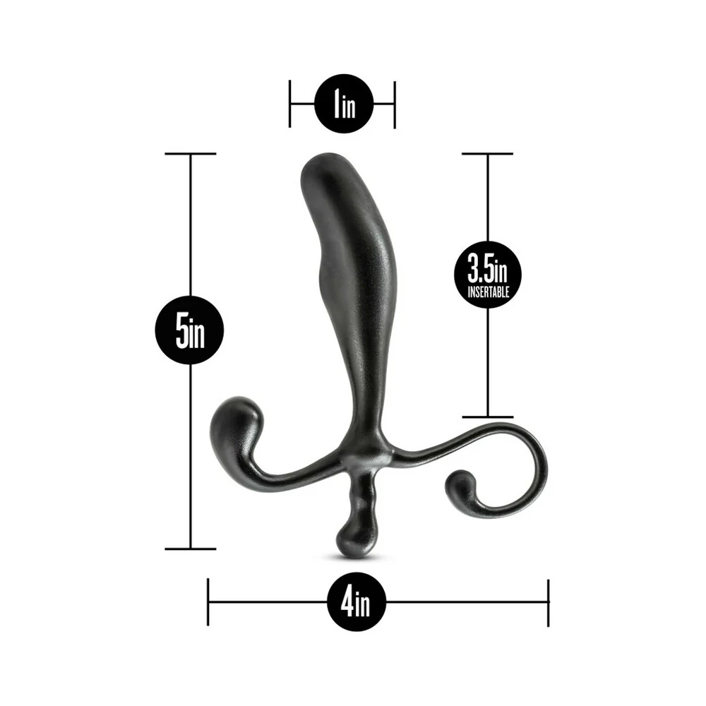 Anal Adventures Prostate Stimulator Black - Image 7