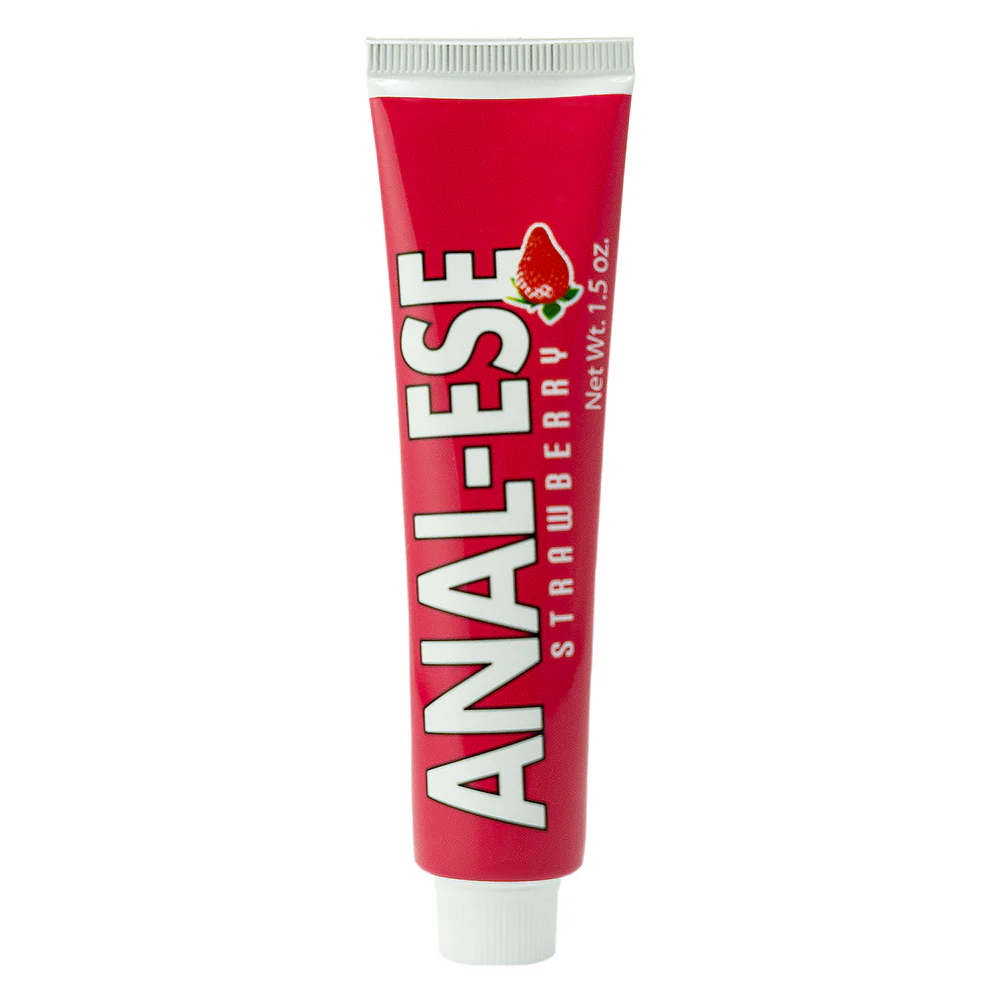 Anal-Ese Strawberry Desensitizing Cream 1.5 oz. - Image 2