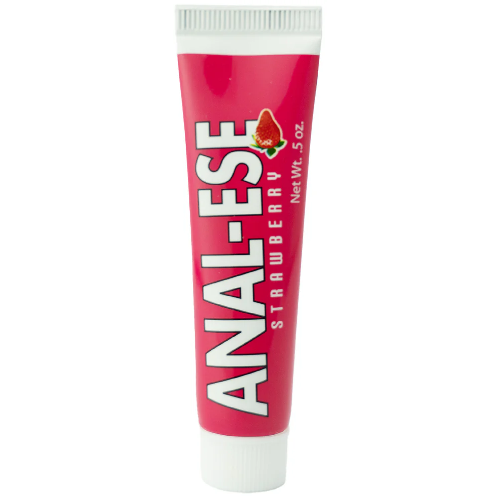 Anal-Ese Strawberry Desensitizing Cream 0.5 oz. - Image 2