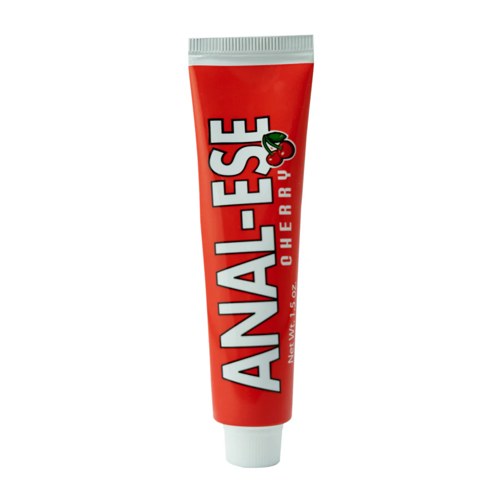 Anal-Ese Desensitizing Lubricant Cherry 1.5 oz. - Image 2