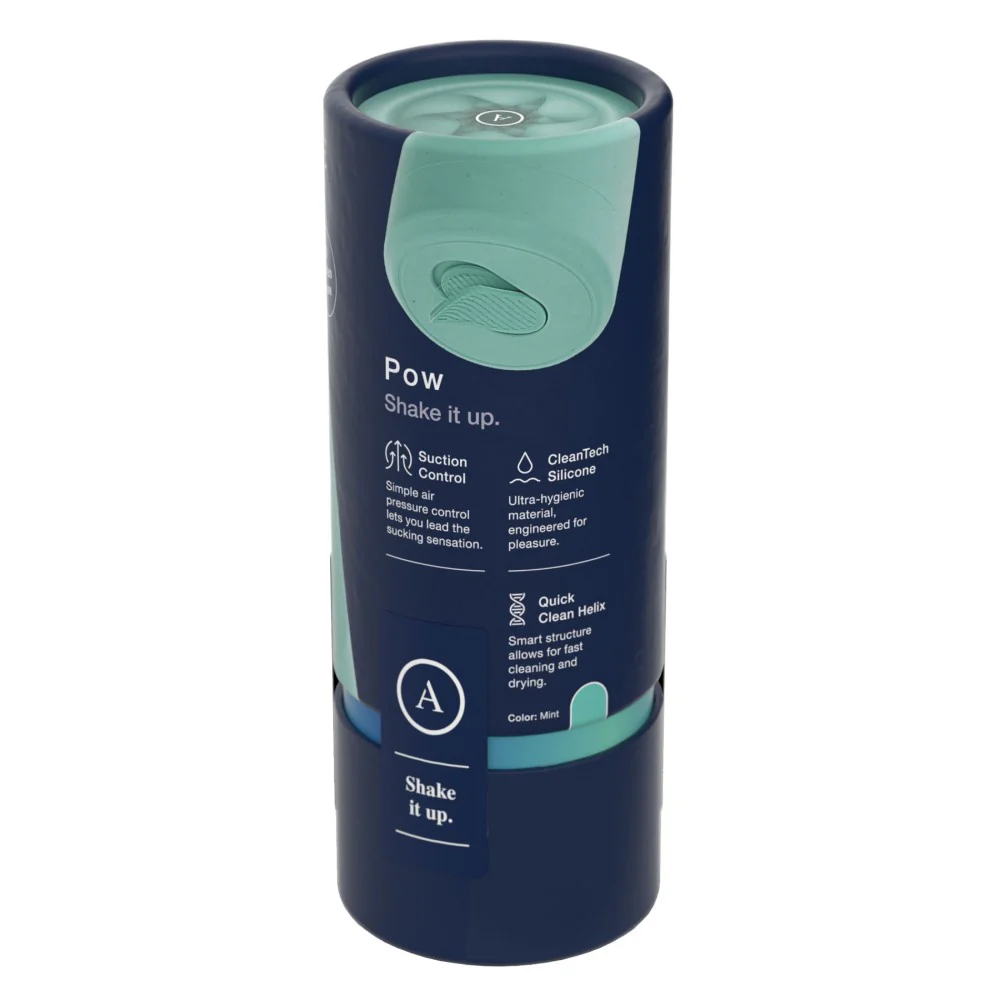 Arcwave Pow Silicone Stroker with Suction Control Mint - Image 11