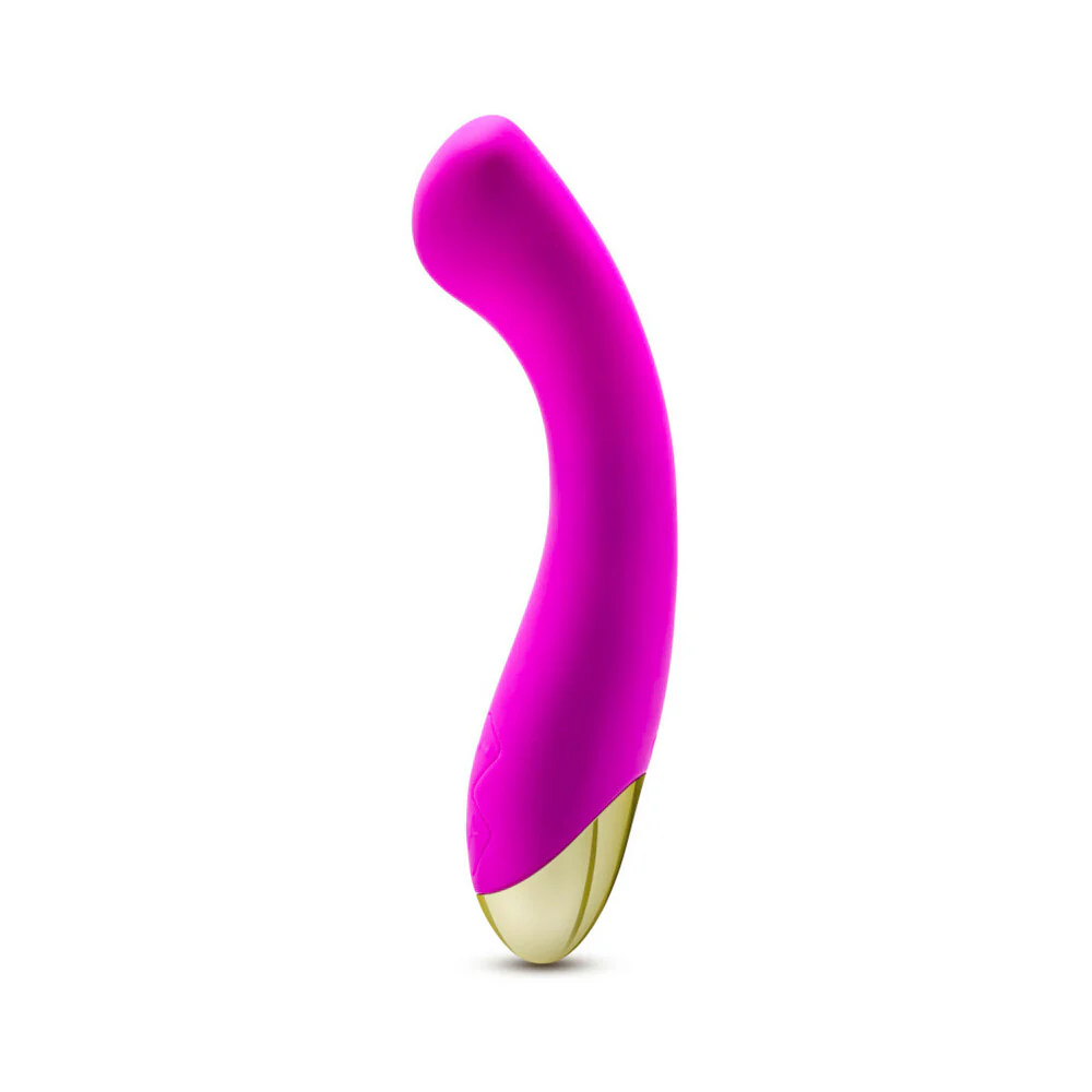Aria Bangin' AF Rechargeable Silicone G-Spot Vibrator Purple - Image 3