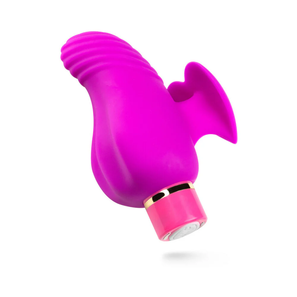 Aria Erotic AF Rechargeable Silicone Mini Vibrator Plum - Image 2