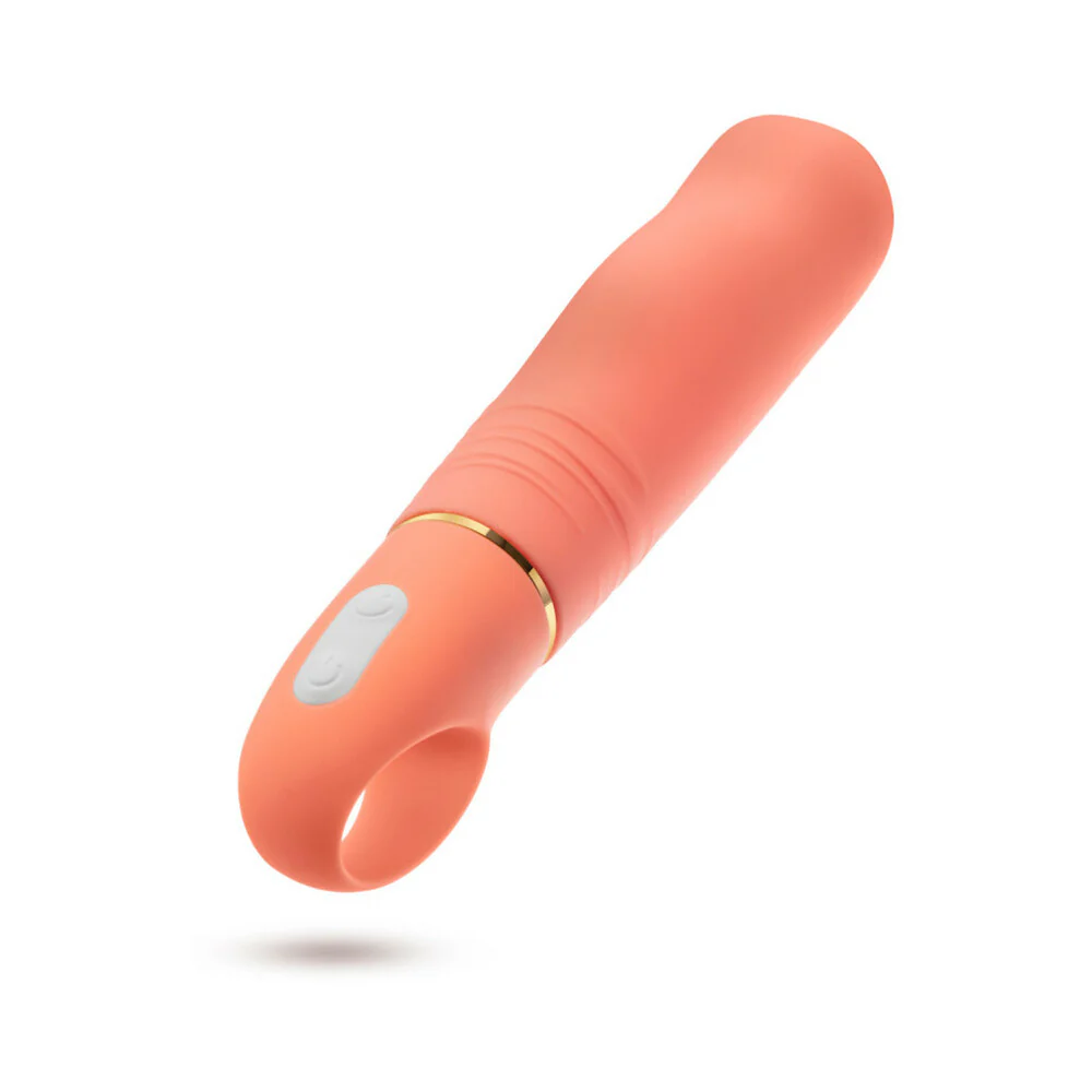 Aria Smokin' AF Silicone Vibrator Coral - Image 2