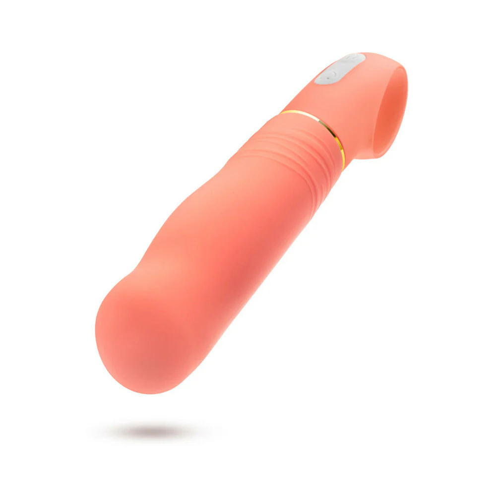 Aria Smokin' AF Silicone Vibrator Coral - Image 3