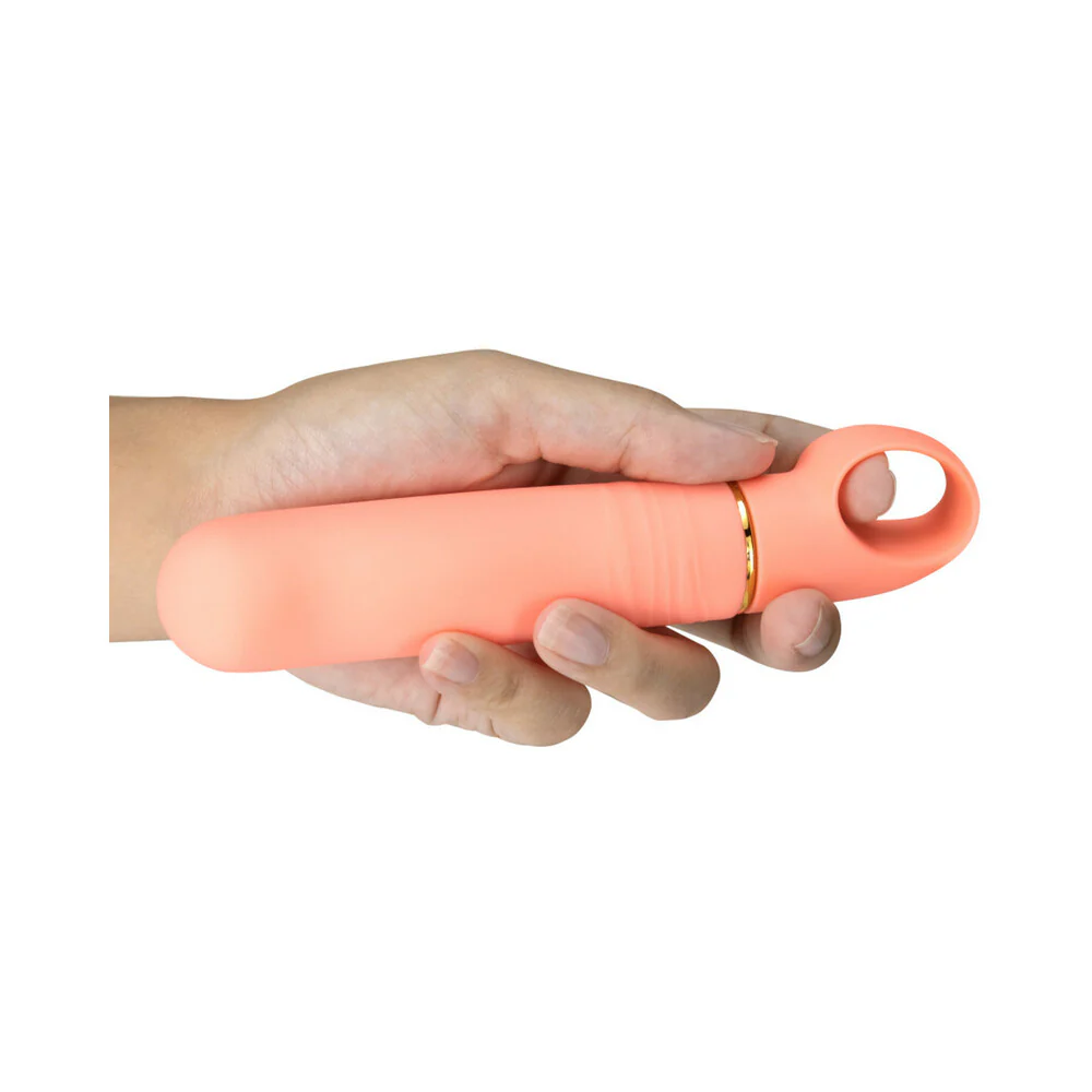 Aria Smokin' AF Silicone Vibrator Coral - Image 6