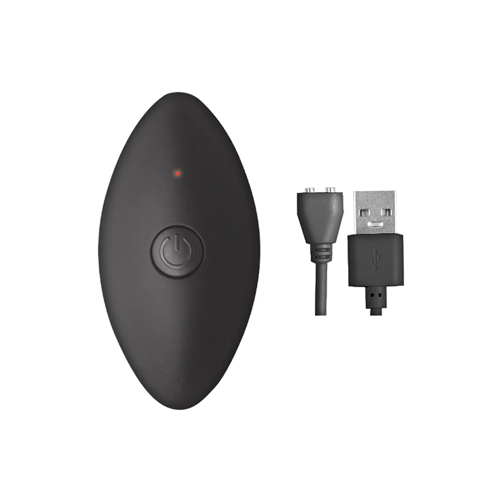 Nasstoys Ass-Sation Remote Vibrating Metal Anal Bulb Silver - Image 4