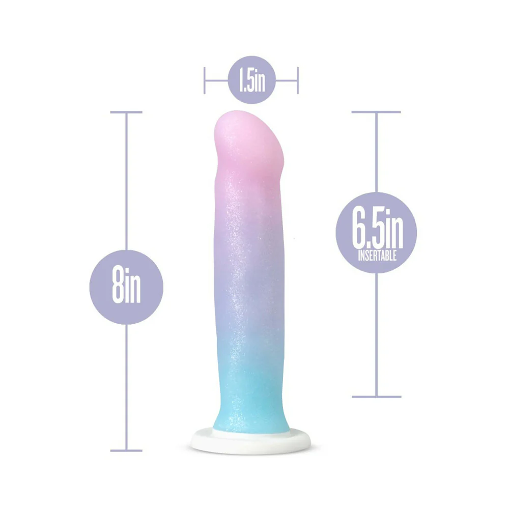 Avant D17 Lucky 8 in. Silicone Dildo - Image 6