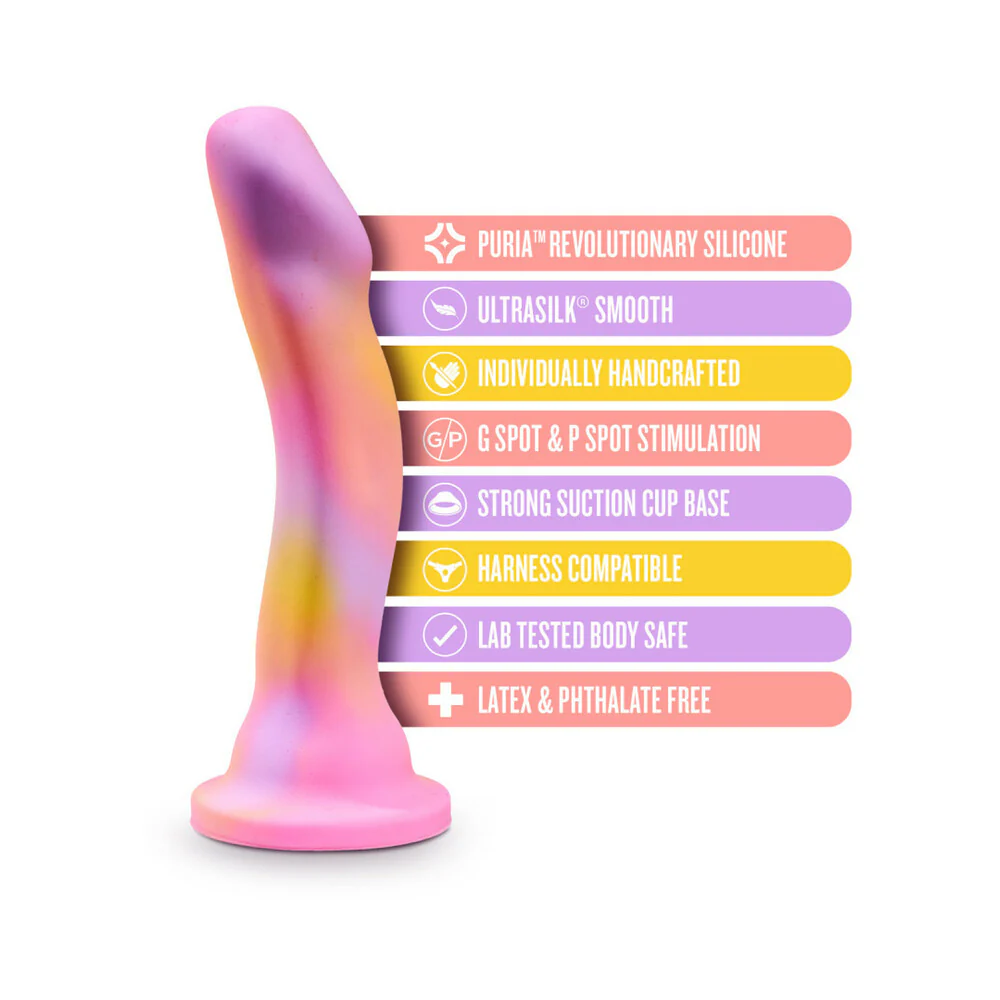 Avant Sun's Out 7.5 in. Silicone Dildo Pink - Image 2