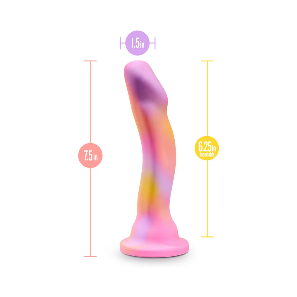 Avant Sun's Out 7.5 in. Silicone Dildo Pink - Image 3