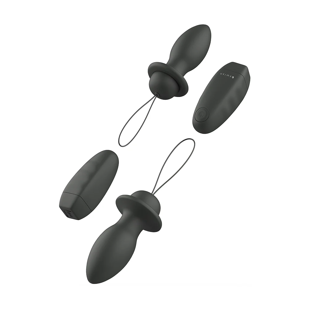 B Swish Bfilled Classic Unleashed Vibrating Plug Black - Image 6
