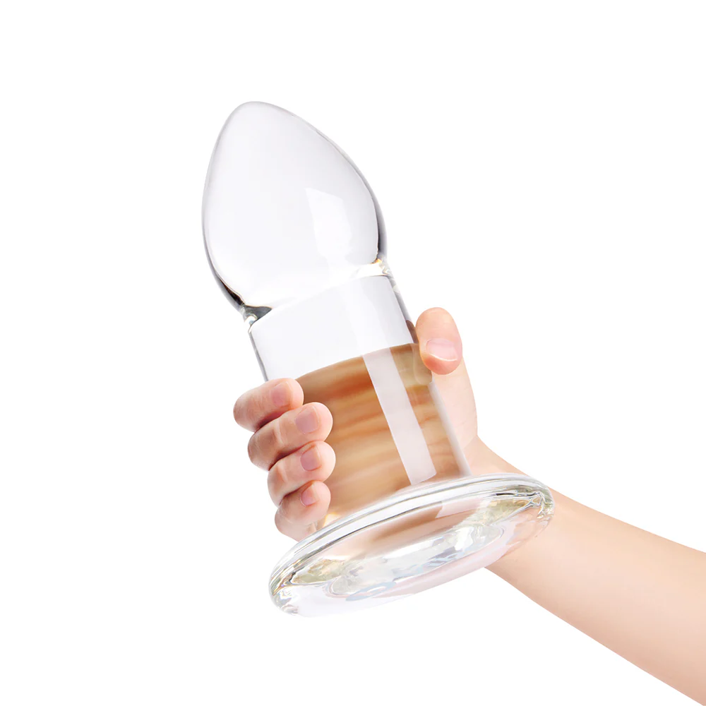 b-Vibe Advanced 8 in. Glass Anal Dilator - Image 5
