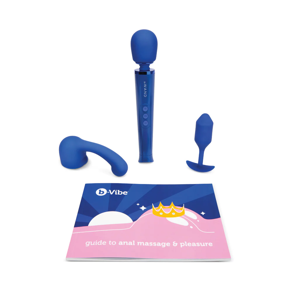 b-Vibe Anal Massage & Education Set Blue - Image 6