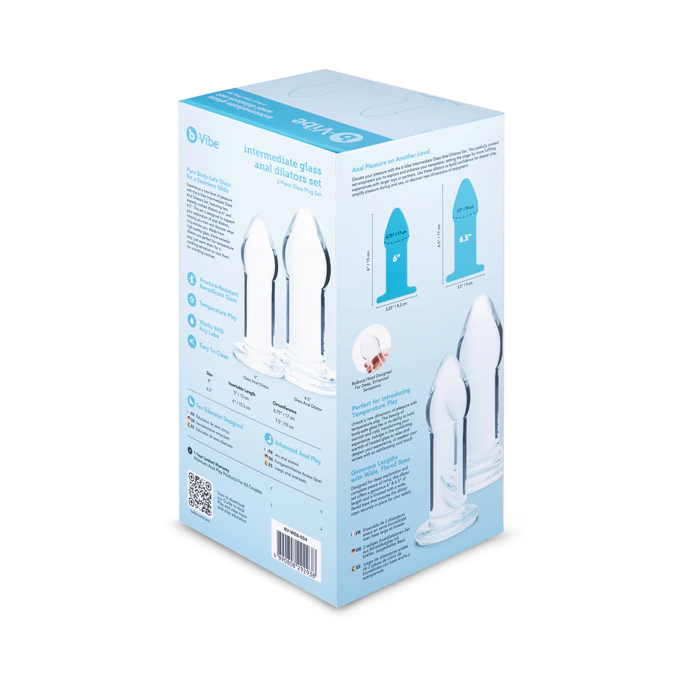 b-Vibe Intermediate Glass Dilators Set - Image 8