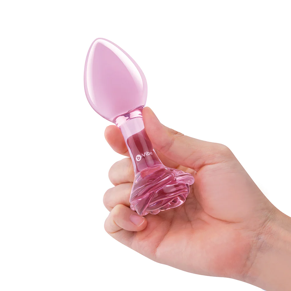 b-Vibe Pink Roses Training Plug Set - Image 9