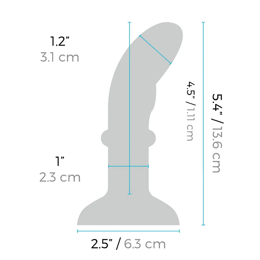 b-Vibe Remote Control Rimming P-Spot Plug - Image 4