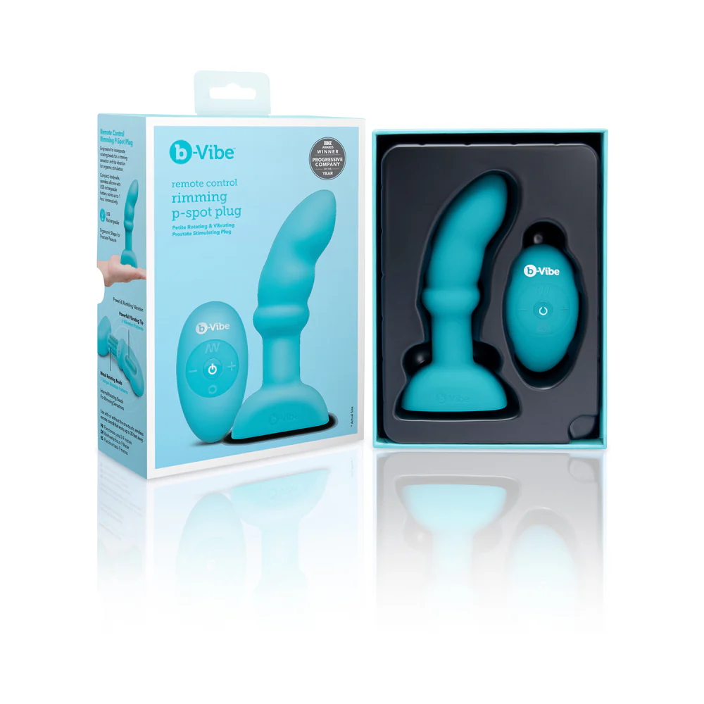 b-Vibe Remote Control Rimming P-Spot Plug - Image 9