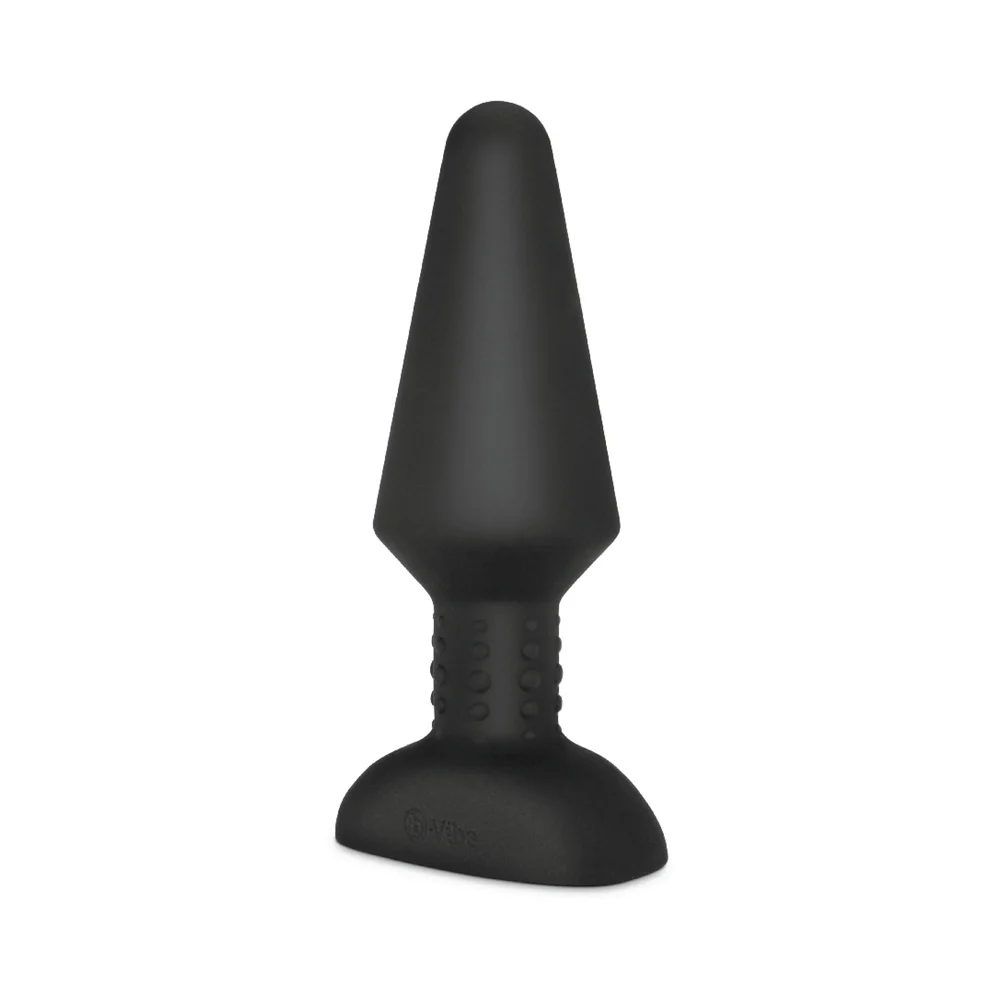 b-Vibe Rimming XL Rotating and Vibrating Remote Control Plug Black - Image 3