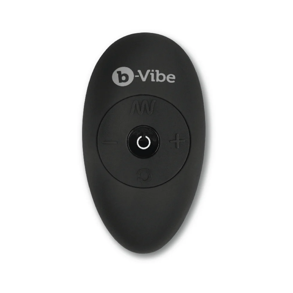 b-Vibe Rimming XL Rotating and Vibrating Remote Control Plug Black - Image 7