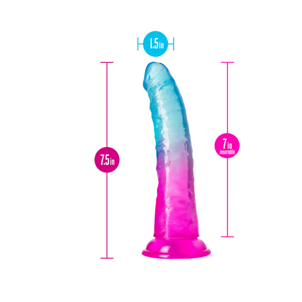 B Yours Beautiful Sky 7 in. Dildo Sunset - Image 6
