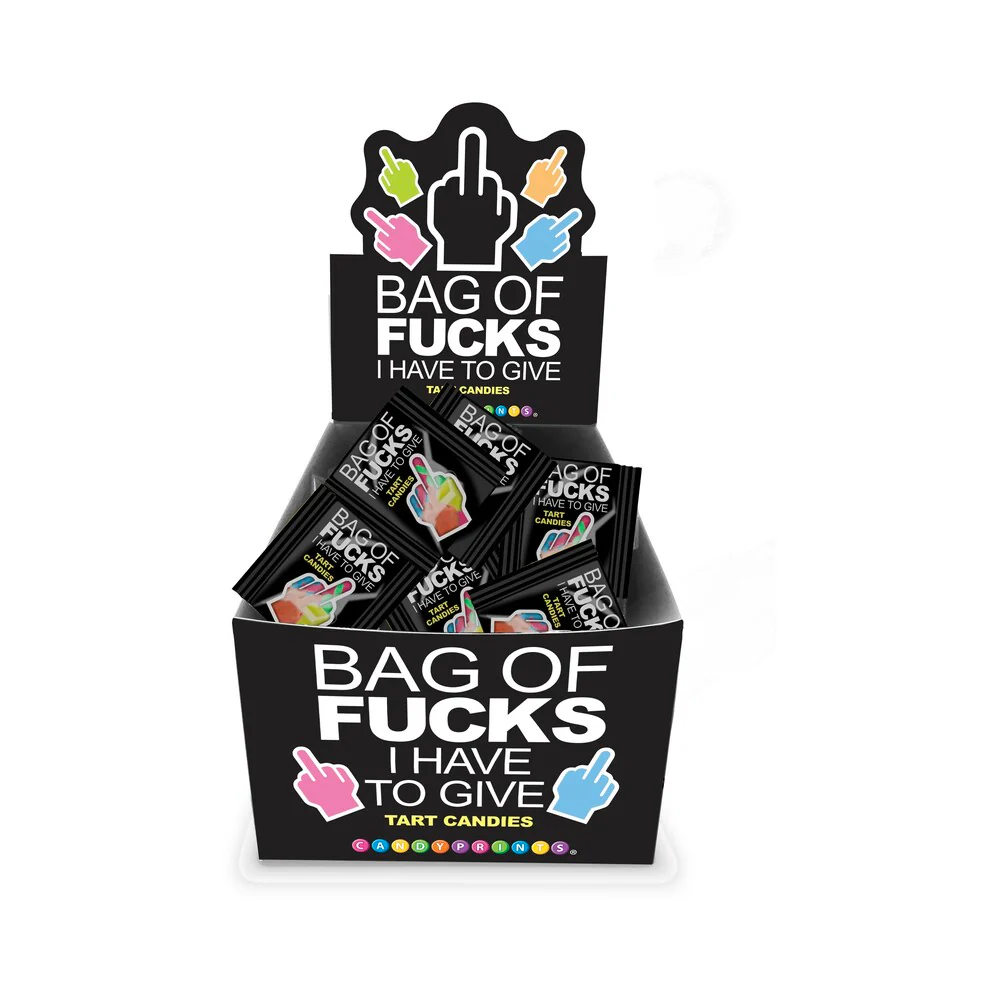 Bag Of Fucks I Have To Give 100-Piece Display