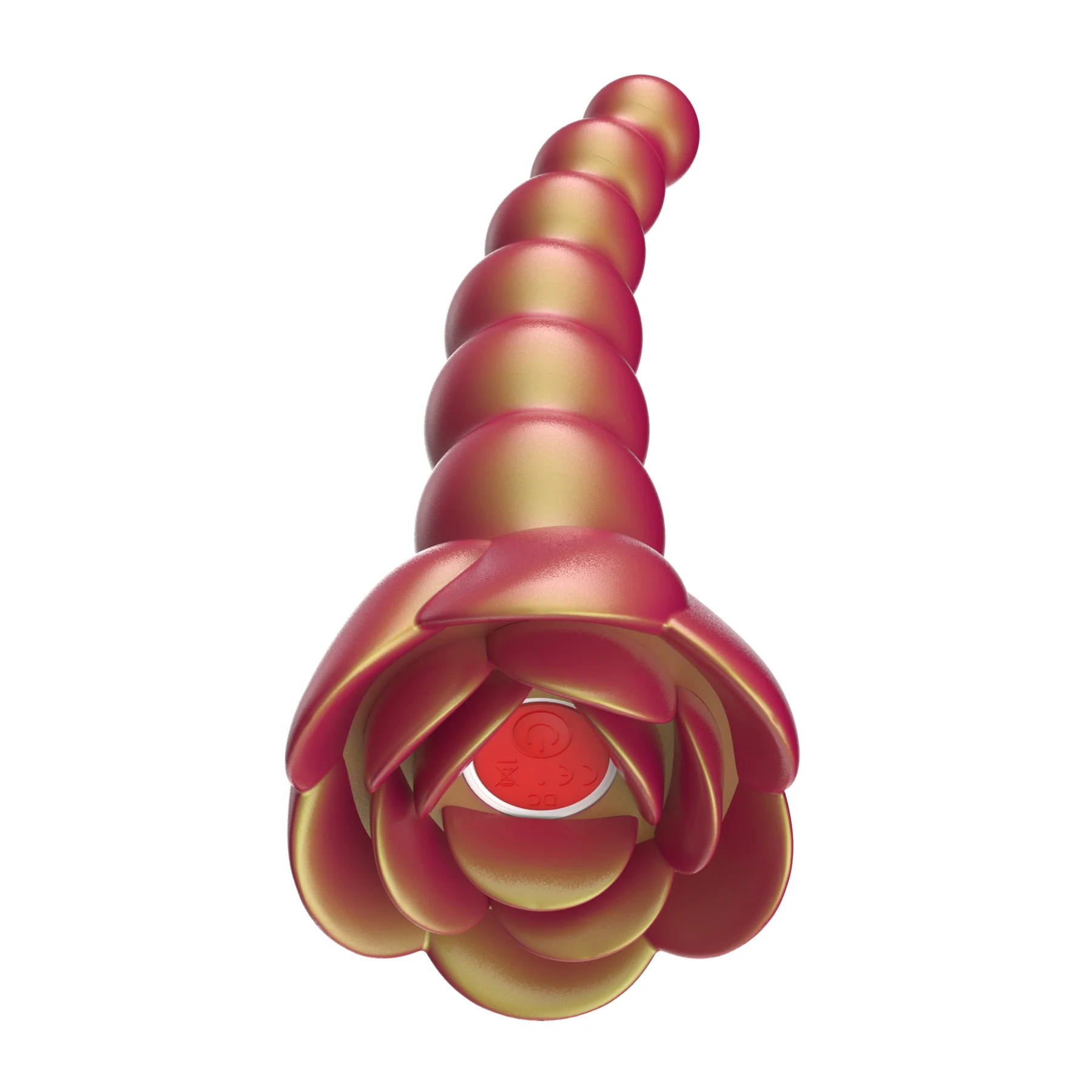Beaded Rose Blossom Plug - Image 2