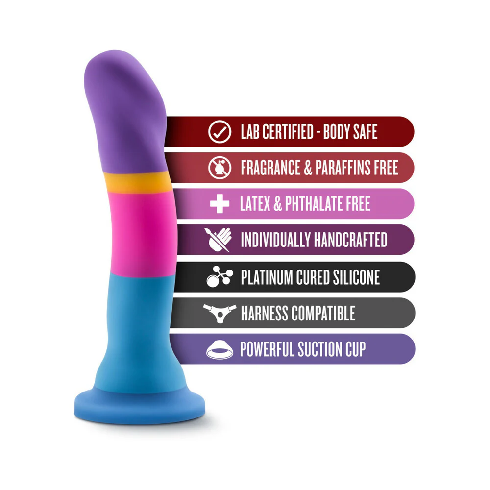 Avant D1 Hot 'n' Cool 7.5 in. Silicone Dildo - Image 5