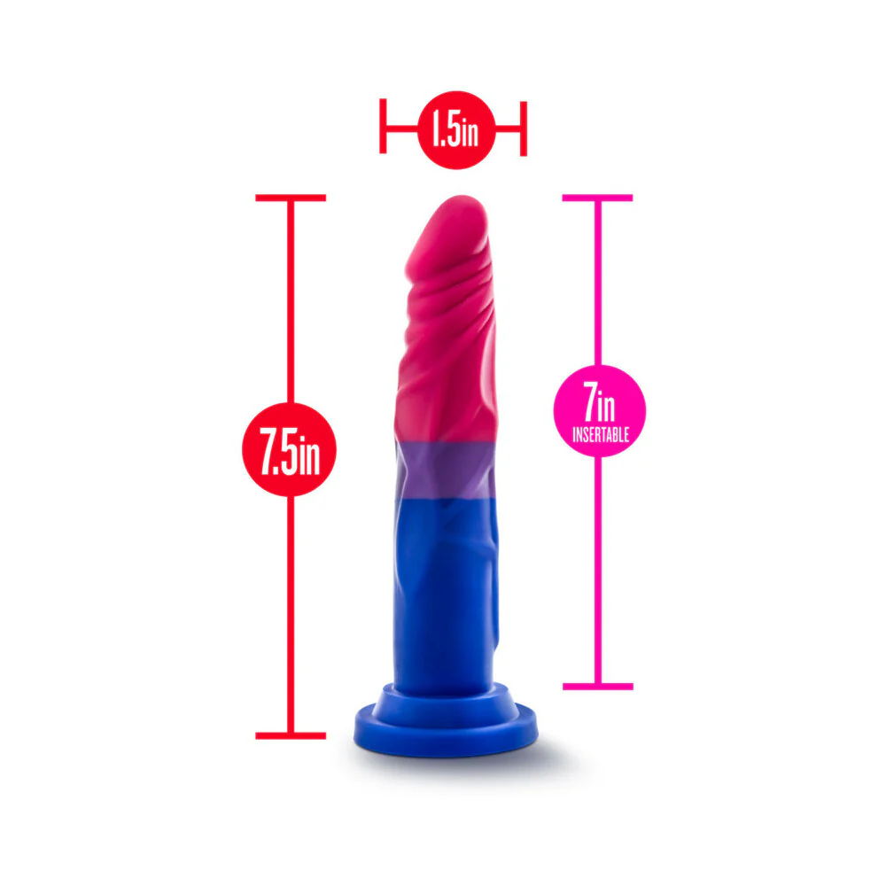 Avant Pride P8 Love 7.5 in. Silicone Dildo - Image 4