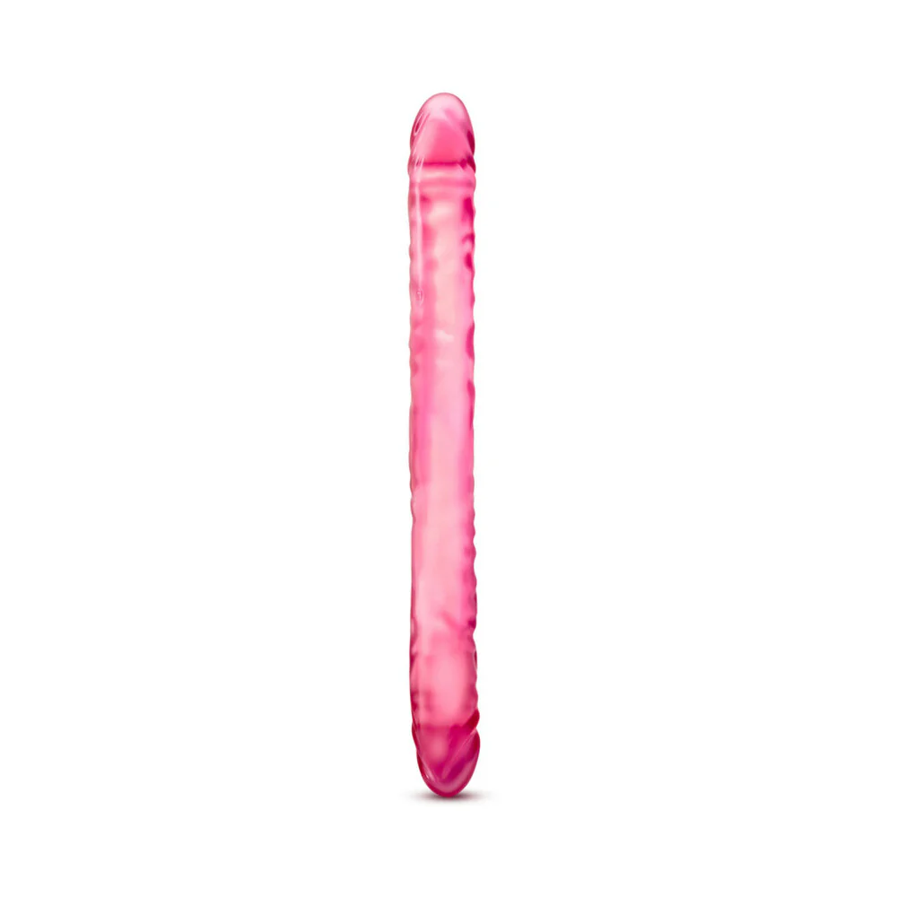 B Yours 18 in. Double Dildo Pink - Image 2