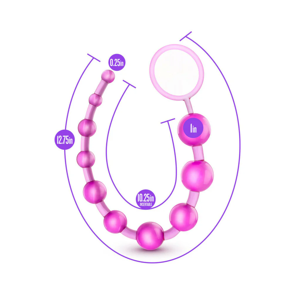 B Yours Basic Beads 12.75 in. Pink - Image 4