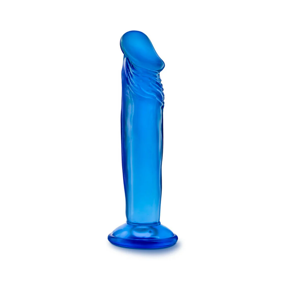 B Yours Sweet n' Small 6 in. Dildo Blue - Image 3