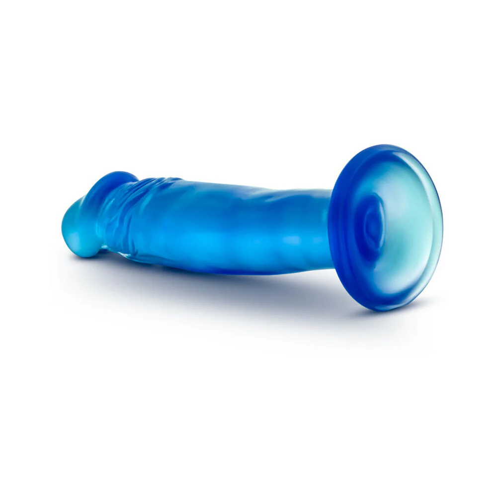 B Yours Sweet n' Small 6 in. Dildo Blue - Image 5