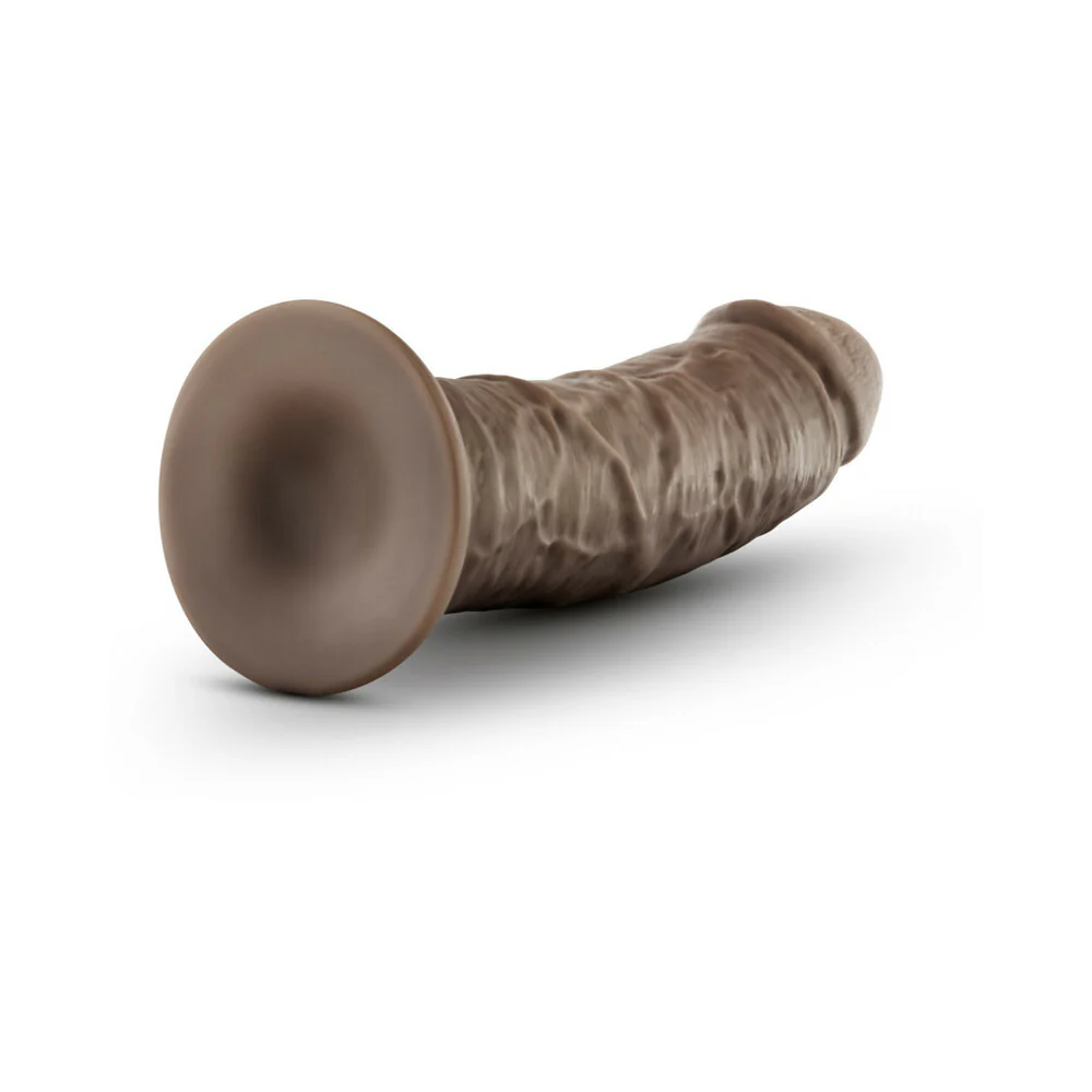 Dr. Skin Realistic 8 in. Dildo Brown - Image 4