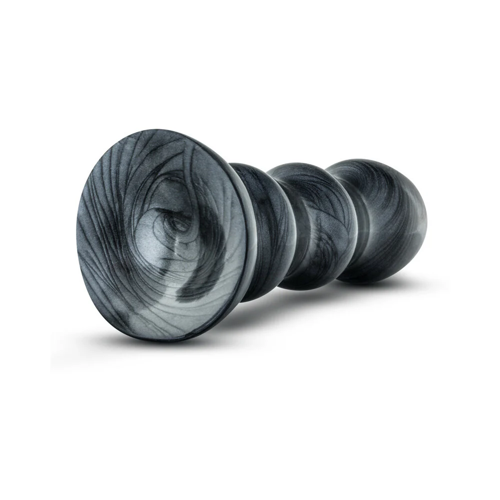 Jet Black Jack 7 in. Anal Plug Carbon Metallic Black - Image 4